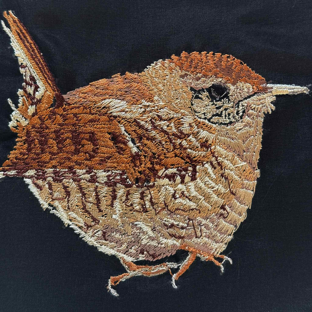 Wren Pouch Bag Black Organza